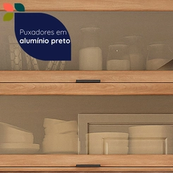 Aéreo 120cm Telasul 915005-01 Cinza/Freijó SE