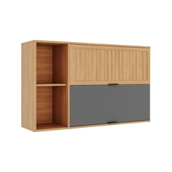 Aéreo 120cm Telasul 915006-01 Cinza/Freijó SE