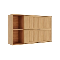 Aéreo 120cm Telasul 915007-01 Cinza/Freijó SE