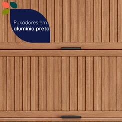Aéreo 120cm Telasul 915007-01 Cinza/Freijó SE