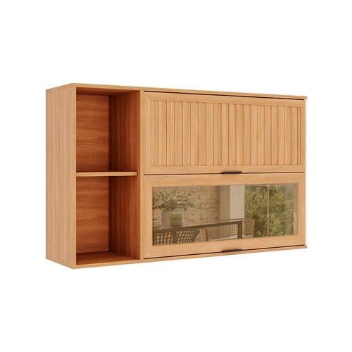 Aéreo 120cm Telasul 915008-01 Cinza/Freijó SE