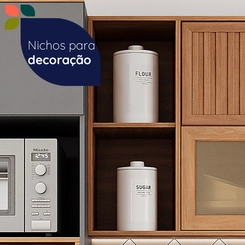 Aéreo 120cm Telasul 915008-01 Cinza/Freijó SE