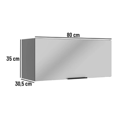 Aéreo 80cm Telasul 917001-01 Cinza