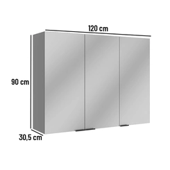 Aéreo 120cm Telasul 917003-01 Cinza