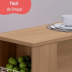 Balcão 120cm Telasul 900515-01 Freijó SE