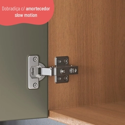 Balcão 95cm Telasul Sálvia 1 Porta 908110-01 Freijó/Verde SE
