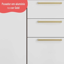 Balcão 95cm Telasul Sálvia 1 Porta 908110-04 Freijó/Branco SE