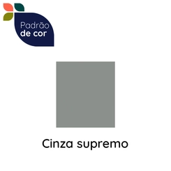 Cristaleira 2 Portas Telasul Lumina 917326-01 Cinza SE