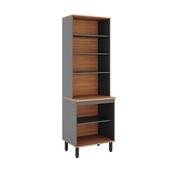 Paneleiro 70CM Telasul Castanha 915301-01 Cinza/Freijó SE