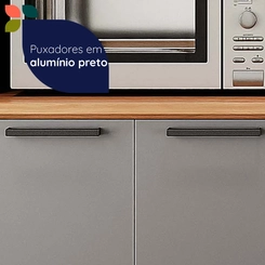Paneleiro 70CM Telasul Castanha 915301-01 Cinza/Freijó SE