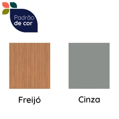 Paneleiro 70CM Telasul Castanha 915301-01 Cinza/Freijó SE