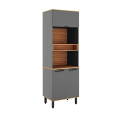 Torre Quente 70CM Telasul 915303-01 Cinza/Freijó SE