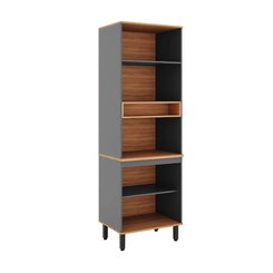 Torre Quente 70CM Telasul 915303-01 Cinza/Freijó SE
