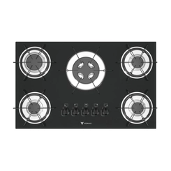 Cooktop 5 Bocas Tripla Chama Venax Sognare 604.004.27756.36 Preto Bivolt