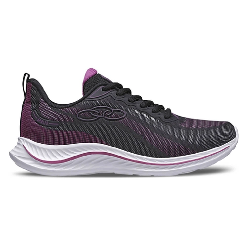 Tênis Feminino Olympikus Apolis 43616206 Preto/Rosa