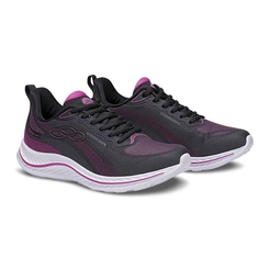Tênis Feminino Olympikus Apolis 43616206 Preto/Rosa