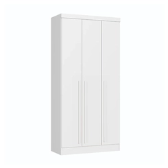 Guarda-Roupa 3 Portas Infinity 3930A Branco Line SE
