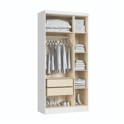 Guarda-Roupa 3 Portas Infinity 3930A Branco Line SE