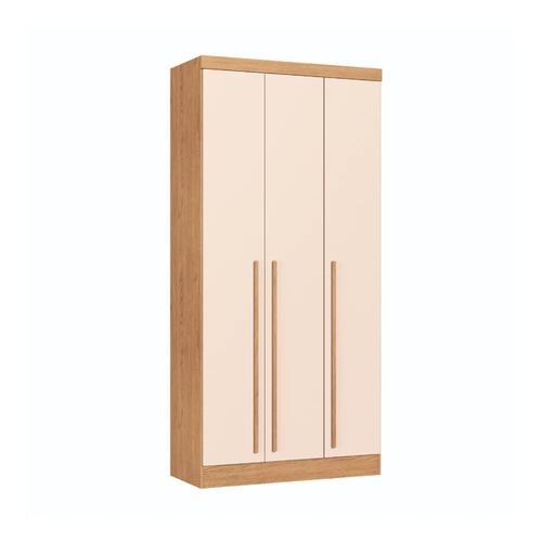 Guarda-Roupa 3 Portas Infinity 3930A Cedro/Blush Line SE