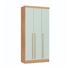Guarda-Roupa 3 Portas Infinity 3930A Cedro/Pistache Line SE