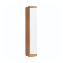 Guarda-Roupa 1 Porta Infinity 3910A Cedro/Branco Line SE