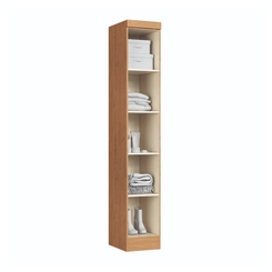 Guarda-Roupa 1 Porta Infinity 3910A Cedro/Branco Line SE