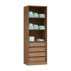 Guarda-Roupa Requinte Sem Porta 20CL2 Macadâmia SE