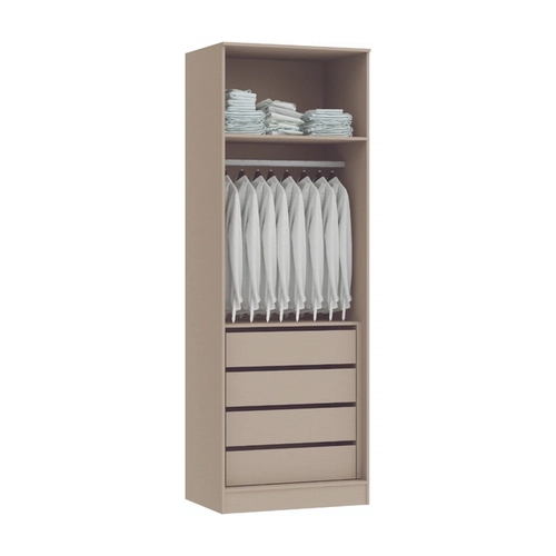 Guarda-Roupa Requinte Sem Porta 20CL3 Duna Line SE