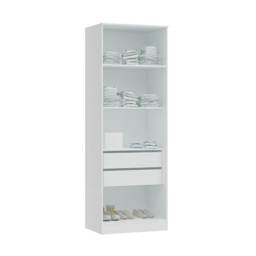 Guarda-Roupa Requinte Sem Porta 20CL4 Branco Line SE