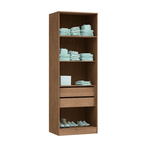 Guarda-Roupa Requinte Sem Porta 20CL4 Macadâmia SE