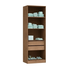 Guarda-Roupa Requinte Sem Porta 20CL4 Macadâmia SE