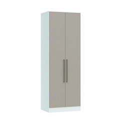 Guarda-Roupa 2 Portas Requinte 7220M2 Branco Line/Duna Line SE