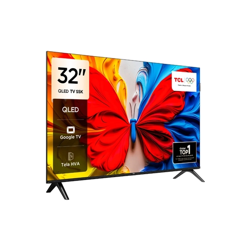Smart TV 32POL TCL QLED 32S5K Preto