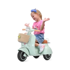 Mini Moto Elétrica Infantil 6V Lambreta Bandeirante 2899 Verde