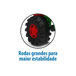 Trator a Pedal Bandeirante 1238 Verde