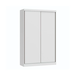 Guarda-Roupa 2 Portas Reversíveis Infinity 3927A Branco/Branco/Duna SE