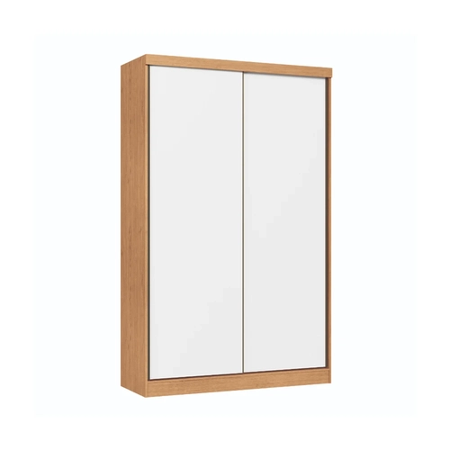 Guarda-Roupa 2 Portas Reversíveis Infinity 3927A Cedro/Branco/Duna SE