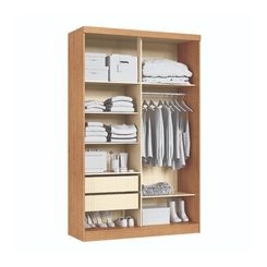 Guarda-Roupa 2 Portas Reversíveis Infinity 3927A Cedro/Branco/Duna SE