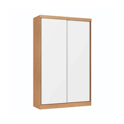 Guarda-Roupa 2 Portas Reversíveis Infinity 3927A Cedro/Branco/Duna SE