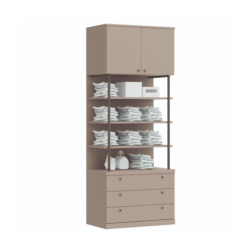 Guarda-Roupa 2 Portas Smart Tube 6314M Duna Line SE