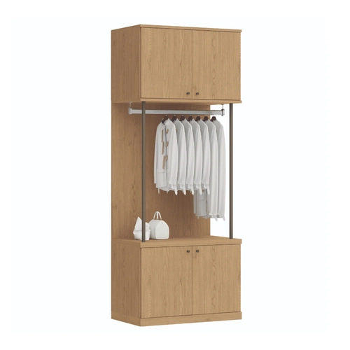 Guarda-Roupa Módulo Smart Tube 4 Portas Castro 6315M Angelin SE