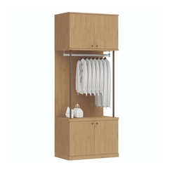 Guarda-Roupa Módulo Smart Tube 4 Portas Castro 6315M Angelin SE