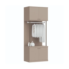 Guarda-Roupa 4 Portas Smart Tube 6315M Duna Line SE