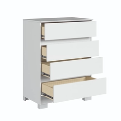 Cômoda Castro 4 Gavetas Maia 5082A Branco Line SE