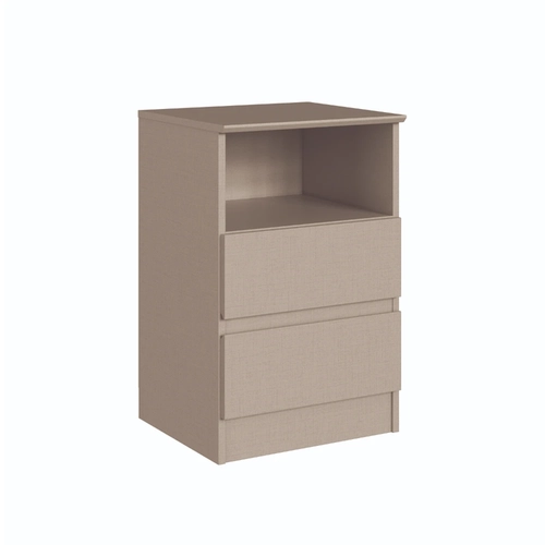 Mesa de Cabeceira Castro Aurora 2 Gavetas 5080A Duna Line SE