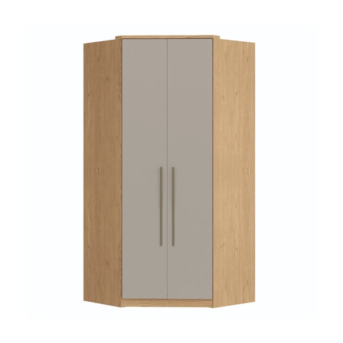 Guarda-Roupa 2 Portas Castro Elegance 4206A Angelin/Níquel SE