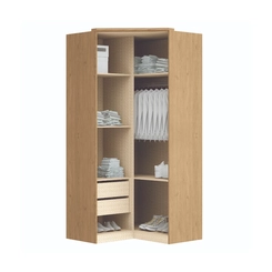 Guarda-Roupa 2 Portas Castro Elegance 4206A Angelin/Blanc SE