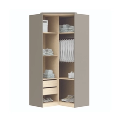 Guarda-Roupa 2 Portas Castro Elegance 4206A Níquel SE