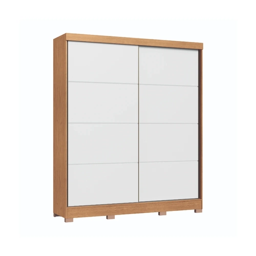 Guarda-Roupa 2 Portas Castro Pontal 0920M Cedro/Branco SE