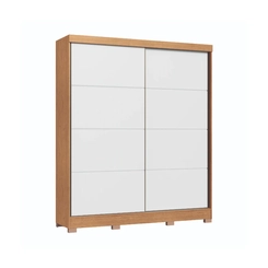 Guarda-Roupa 2 Portas Castro Pontal 0920M Cedro/Branco SE